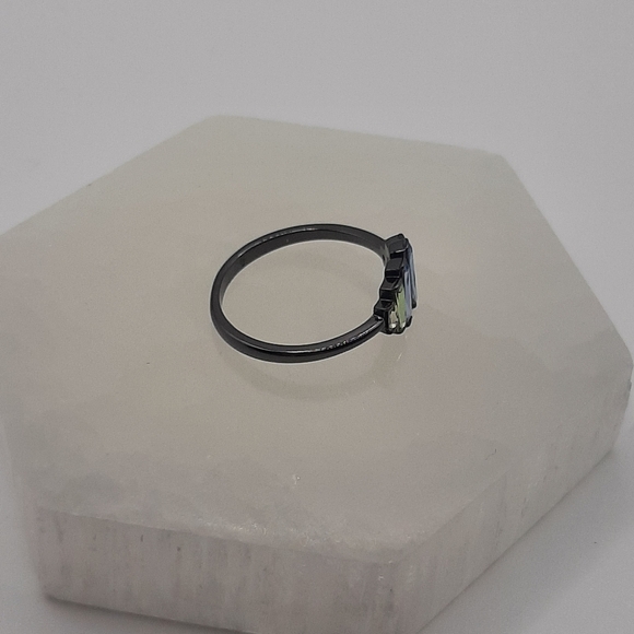 R1018 Bar Ring Plated - Fragrant Jewels - Picture 6 of 7